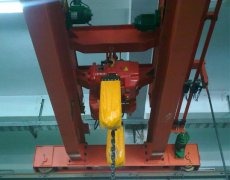 Electric hoist double beam crane 08